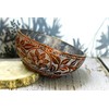 India House Soapstone Smudge Bowl for Scrying - 5”x 2”