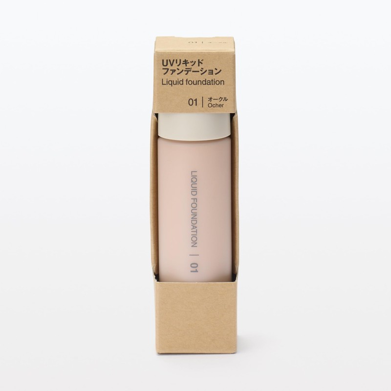 MUJI OAP41A4S UV Liquid Foundation Ocre, 1.0 fl oz (30