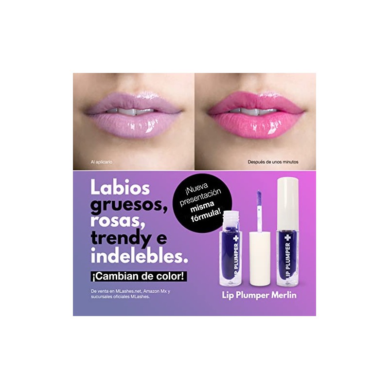 Mlashes | Volumizador para labios al instante con tinta |