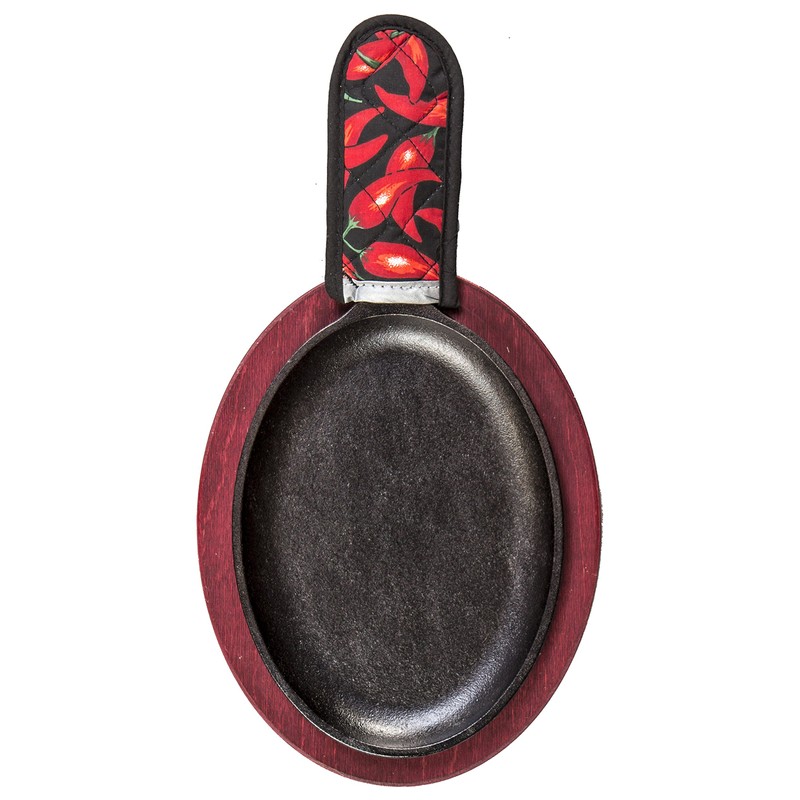 Lodge Cast Iron Fajita Set, Pre-Seasoned