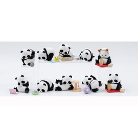 52TOYS BLINDBOX PANDA ROLL Panda As A Cat Series PVC & ABS Trading Figure, 8 Piece Box