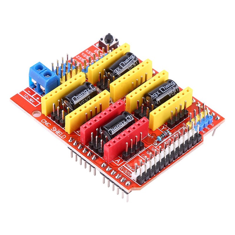 CNC Shield Expansion Board 4Pcs A4988 Stepper Motor Driver For