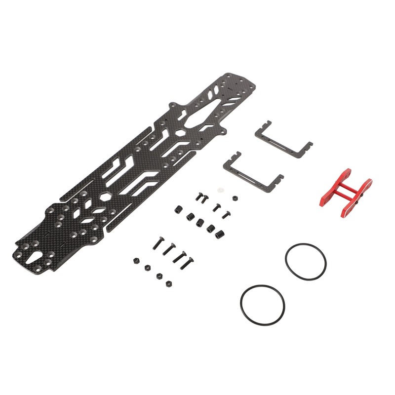 RC Car Chassis Plate Narrow Vertical High Traction Carbon Fiber