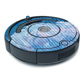 MightySkins Carbon Fiber Skin for iRobot Roomba 675 Minimal Coverage - Daydream | Protective, Durable Textured Carbon Fiber Finish | Easy to Apply, Remove, and Change Styles | Made in The USA