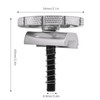 Folding Bicycle Aluminum Hingle Clamp C Buckle CNC Integrated for