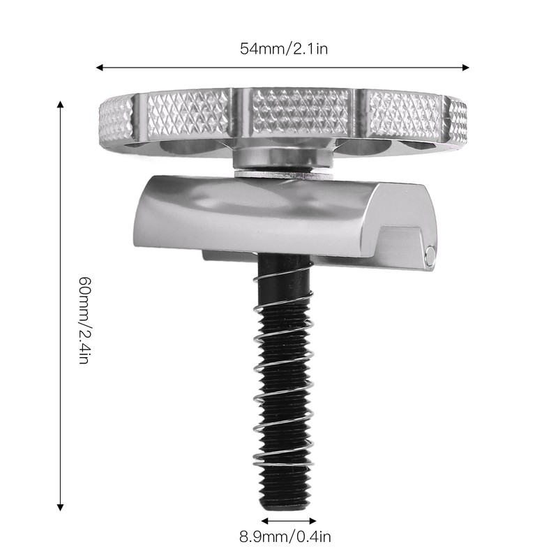 Folding Bicycle Aluminum Hingle Clamp C Buckle CNC Integrated for