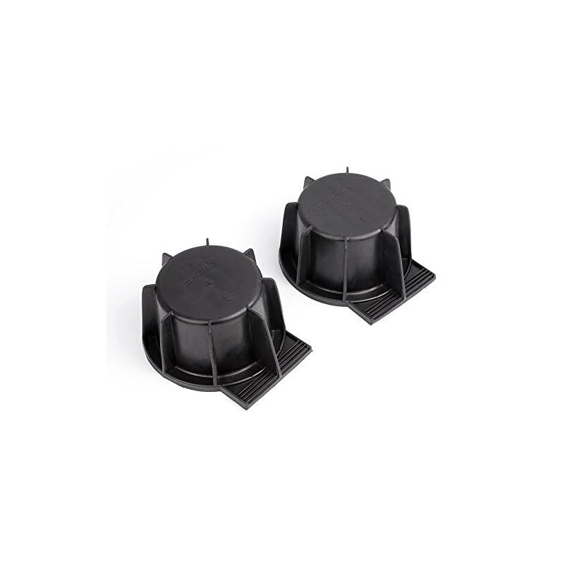 CROSSDESIGN 2 Pcs Front Console Cup Holder Insert Liner Compatible