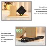 Pen Holder Clock Voice Control HD LED Display USB Battery