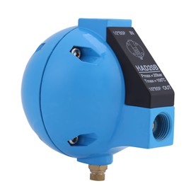HAD20B Automatic Condensate Trap, Mechanical Round Float, 1/2" BSP, 400L/h, 100°C Temperature, Blue Alloy Steel