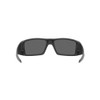 Oakley Men's OO9231 Heliostat Rectangular Sunglasses, Steel/Prizm Black, 61 mm