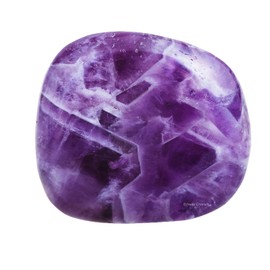 Amethyst Healing Crystal Stones, 1.25-2.0" Large Reiki Healing Gemstones Natural Tumbled Polished Stones for Energy Witchcraft Therapy Meditation