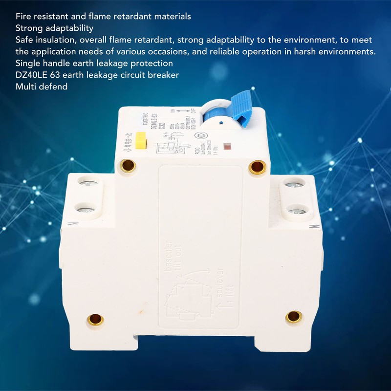 Air Switch with Leakage Protector Single Handle Circuit Breaker for