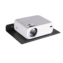 XZJMY Floating Shelf, Metal Wall Shelf, 12 Inch Display Shelves for Wall Storage, Easy to Expand, Carbon Steel, Hanging Shelves for Security Cameras, Baby Monitor, Speaker (Black, 30.5