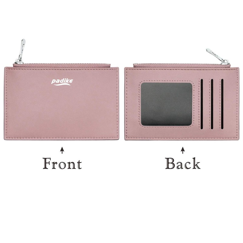 Padike Womens Slim Credit Card Holder Mini Front Pocket Wallet