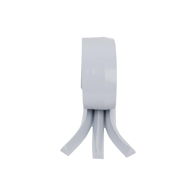 900 Moldable Silicone Putty - Gray Triangular Shape