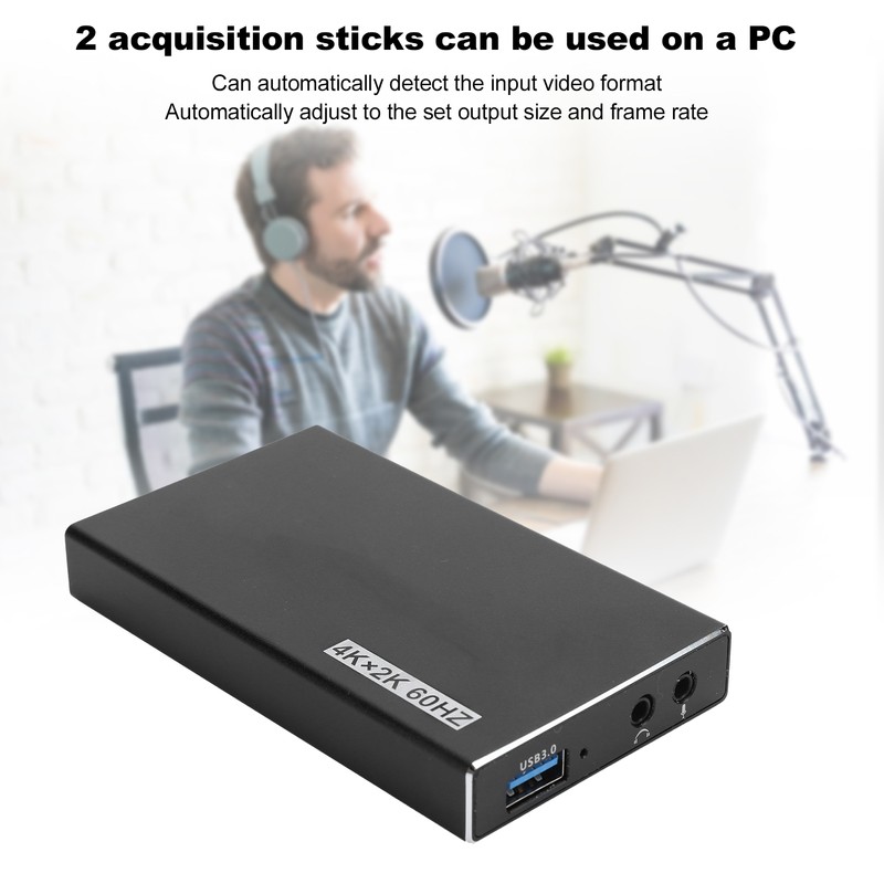 Game Recording Live Streaming Box OBS Video Collect Card 4K