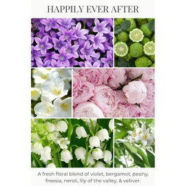 Eco Candle Co. Recycled Candle, Happily Ever After, 26 oz. - Scents of Wedding Bouquets - 100% Soy Wax, No Lead, Kraft Paper Label & Lid, Hand Poured, Phthalate Free, Made from Midwest Grown Soybeans