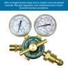 Flame Tech Flow Gauge Argon Regulator, Easy to Read 2”