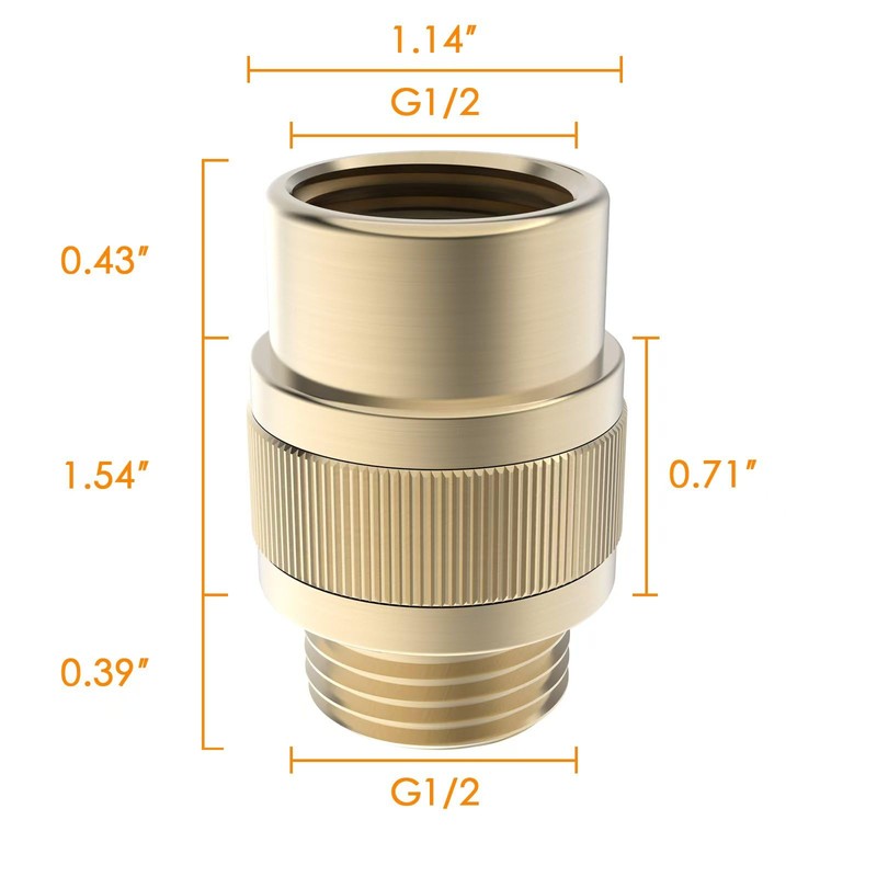 ChuangTim Shower Head Shut Off Valve, Shower Flow Control Valve