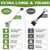 Alpha Scooper - Dog Pooper Scooper for Yard - 38"