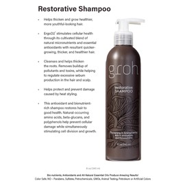 Groh Restorative Shampoo, 8oz.