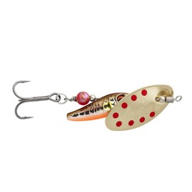 Savage Gear Sticklebait Spinner - Spinner Bait, Size/Weight/Colour: Size 1/4.5 g/Minnow Gold Red