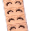 DYSILK 5 Pairs 6D Lashes Faux Mink Eyelashes Wispy Fluffy