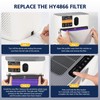 Cabiclean 3-in-1 H13 True HEPA Replacement Filters for MORENTO HY4866,