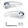 Autoloc Brushed Billet Aluminum Interior Car Door Handle Levers (Pair)