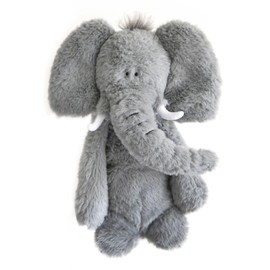 Tigercub Prints Evie The Elephant Soft Toy 25cm | Safari Themed Stuffed Animal Teddy Bear | Soft Toys for Babies, Boys and Girls | Cuddly Toy | Plush Toys for Newborns