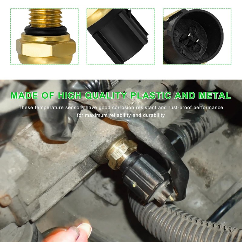MUQIDA New Differential Oil Temperature Sensor, Replaces Part Number 1434050