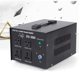 CNCEST 3000w Power Transformer, Voltage Converter Step Up and Down Regulator, 110v to 220v Converter, for Rice Cookers Coffee Makers Vacuum Cleaners