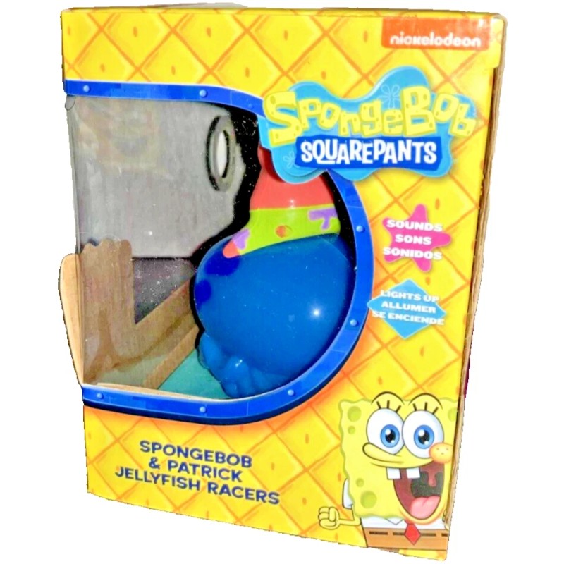 SpongeBob & Patrick Jellyfish Racers Duo Set: Push 'n Go