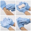 Btyms Pcs Shower Exfoliating Gloves Hand Glove Body Scrubber Loofah