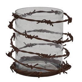 Park Designs Barbed Wire Pillar Holder