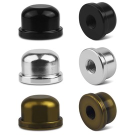 6PCS 1/4-27 Lamp Shade Nut Screw Cap, Lamp Shade Screw Top/Lamp Finials Caps Knob, Lampshade Tops Screw for Bedrooms, Living Rooms, Lamp Shades Screw Cap for Corridors, Study Rooms, Exhibition Halls
