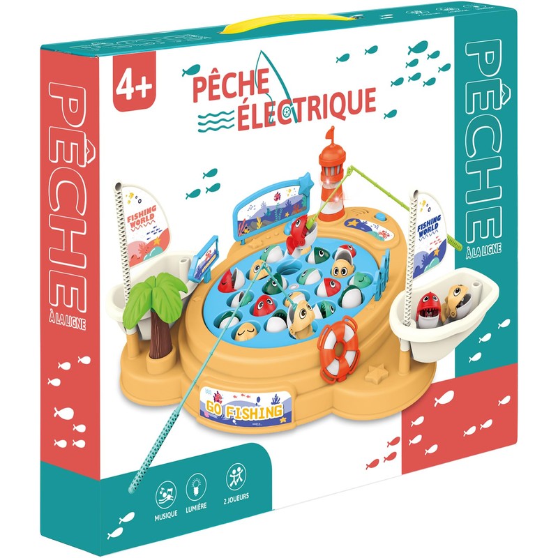 WDK PARTNER Game Fishing ELECTRN Lighthouse, Multi Colours