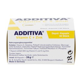Additiva Vitamin C Depot 300 mg Capsules