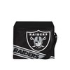 FOCO Oakland Raiders Big Logo Stripe 6 Pack Cooler