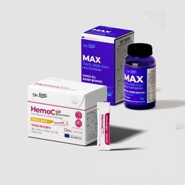 Iron + Multivitamin SET Doctor Line Hemoc Plus + Max Two-Four Day Multivitamin / 철분+멀티비타민SET 닥터라인 헤모씨 플러스+맥스 투퍼데이 멀티비타민