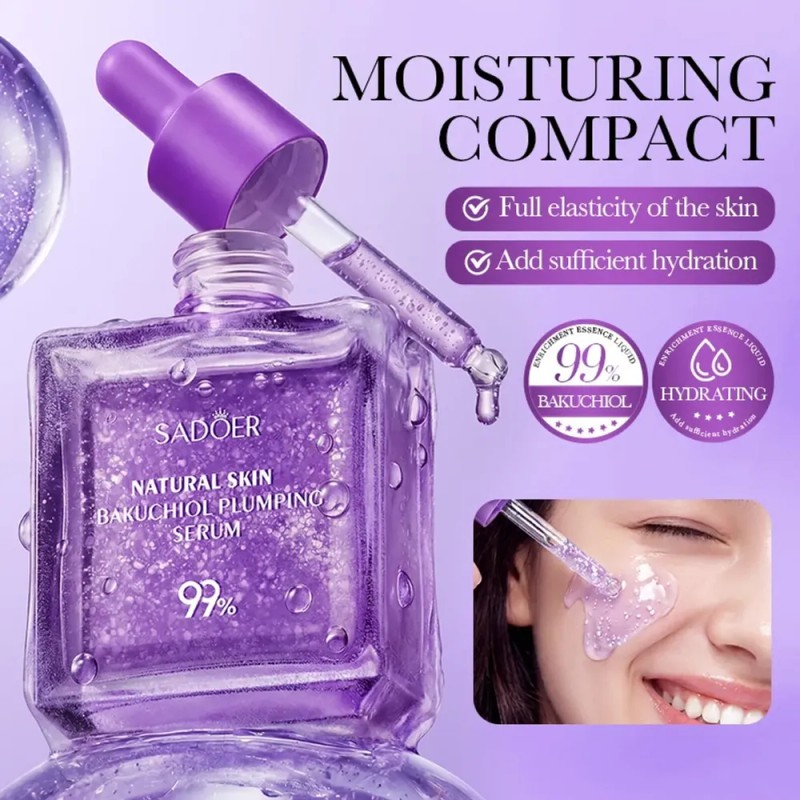 Bakuchiol Niacinamide Vitamin C Anti-aging Facial Serum Todo Tipo De