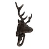 Antiqued Finish 8 Point Buck Deer Door Knocker