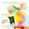 RosyFate Reusable Ice Cubes, Pack of 25, Plastic Heart, Plastic