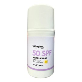Bloqueador Protector Solar Mineral Facial Gel Spf Manglara Uso Diario Hidratante Todo Tipo Piel Grasoso 50ml