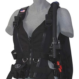 Zeagle Standard Front Panel for Zena BC/BCD (Black, X-Small)