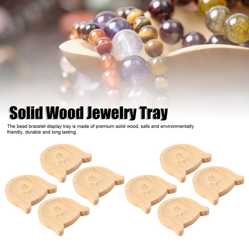 8pcs Bead Bracelet Display Tray Multipurpose Stylish Elegant Cat Shape