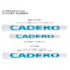 CADERO Cadero 2x2 PENTAGON Duo UT White/Blue Large/No Backline