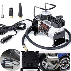 Riloer-Autopumpe - 12 V 168 W 100 PSI Tragbare Luftkompressor-Reifenfüllpumpen 27 l/min