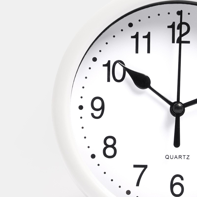 OHS Wall Clock, Small Round Clocks for Kitchen Living Room