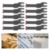 10Pcs Oscillating Saw Blades Metal Wood Plastic Cutting Universal Tool